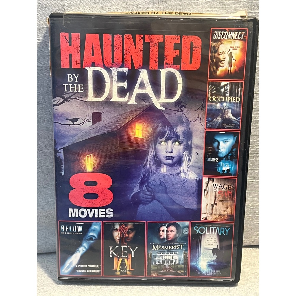 Haunted by the Dead 8 Movie Collection DVD 2-Disc Set Echo Bridge Horror